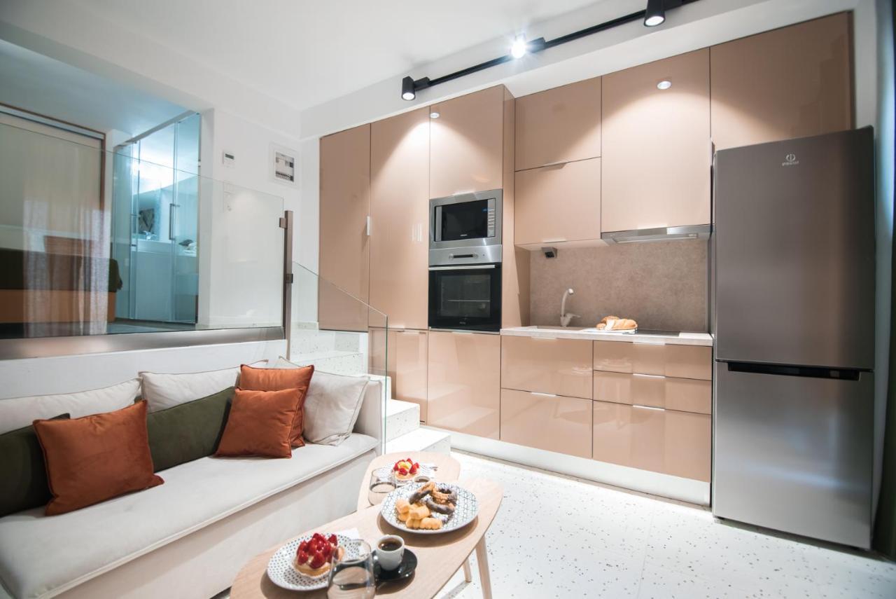 Anemos Seaside Apartment เนโอสมาร์มาราส ภายนอก รูปภาพ