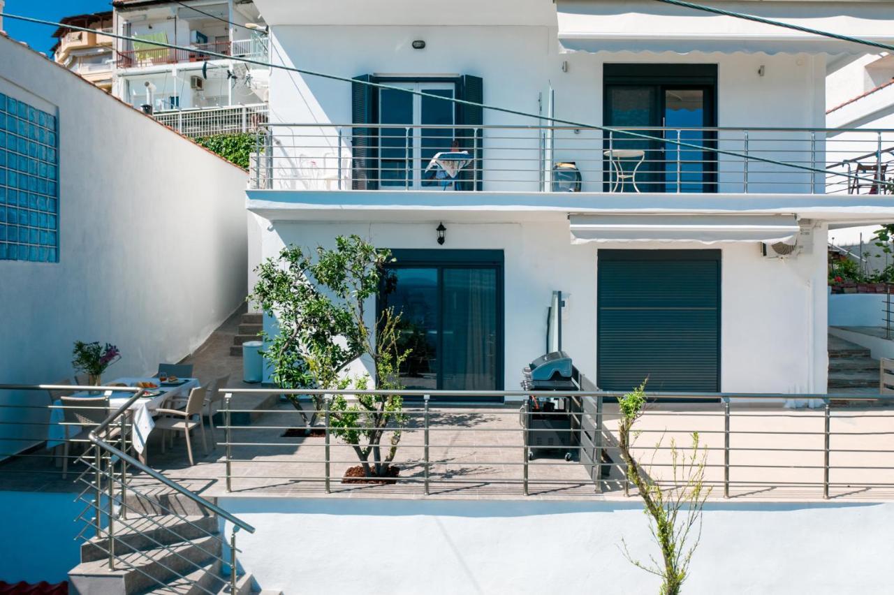 Anemos Seaside Apartment เนโอสมาร์มาราส ภายนอก รูปภาพ