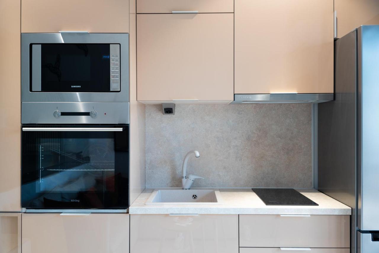 Anemos Seaside Apartment เนโอสมาร์มาราส ภายนอก รูปภาพ
