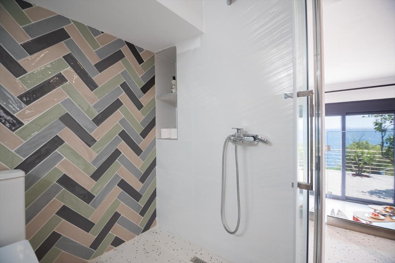 Anemos Seaside Apartment เนโอสมาร์มาราส ภายนอก รูปภาพ