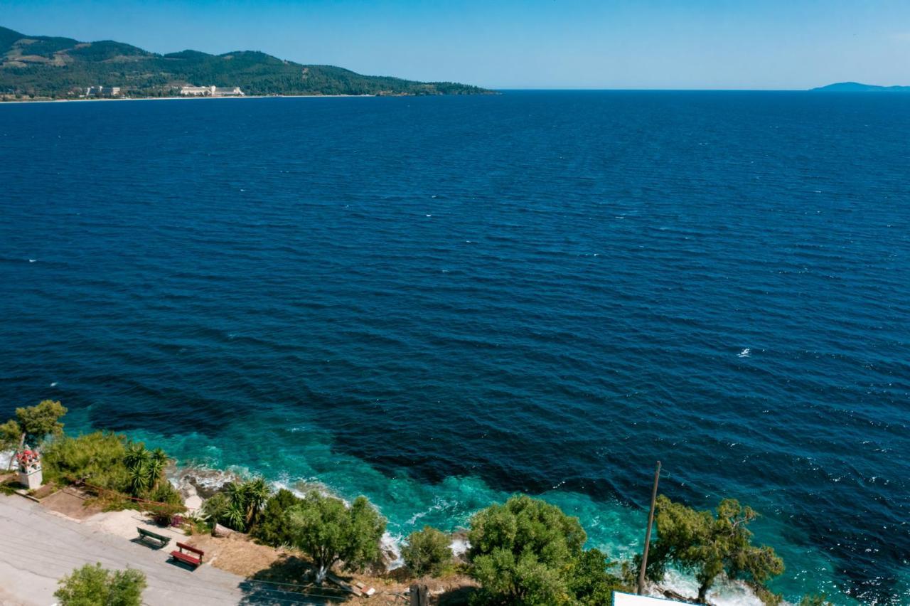 Anemos Seaside Apartment เนโอสมาร์มาราส ภายนอก รูปภาพ